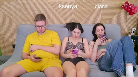 Ksenny — Stripchat recorded stream screenshot (13 Apr 2026)