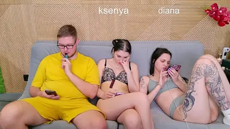 Ksenny — Stripchat recorded stream screenshot (13 Apr 2026)