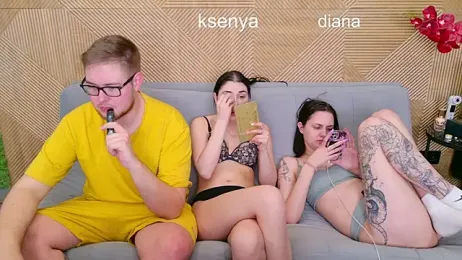 Ksenny — Stripchat recorded stream screenshot (13 Apr 2026)