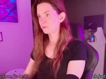 jade49 — Chaturbate recorded stream screenshot (18 Apr 2026)