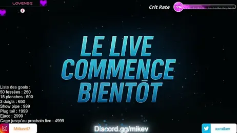 Mikev — Stripchat recorded stream image, 02.07.2026 18:00