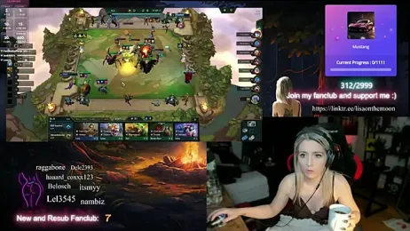 Lisaonthemoon — Stripchat recorded stream image, 11.03.2025 19:30