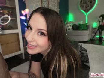 heatherbby — Chaturbate recorded stream screenshot (16 Mar 2025)