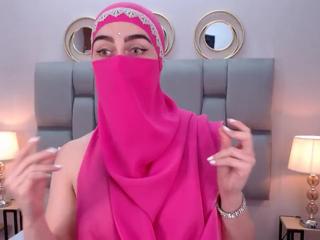 Aliah Manzur — Flirt4free recorded stream screenshot (18 Mar 2025)