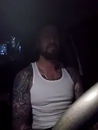 Beardedtattood — Stripchat recorded stream screenshot (21 Mar 2025)