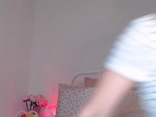 Zoey Evans — Flirt4free recorded stream screenshot (24 Mar 2025)