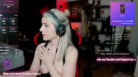 Lisaonthemoon — Stripchat recorded stream image, 03.04.2025 17:40