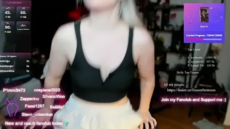 Lisaonthemoon — Stripchat recorded stream image, 03.04.2025 17:40