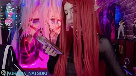 Aurora_Natsuki — Stripchat recorded stream screenshot (15 Apr 2025)