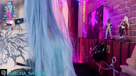 Aurora_Natsuki — Stripchat recorded stream screenshot (22 Apr 2025)