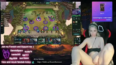 Lisaonthemoon — Stripchat recorded stream image, 22.04.2025 17:30