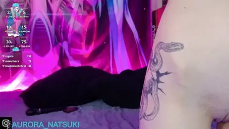 Aurora_Natsuki — Stripchat recorded stream screenshot (24 Apr 2025)