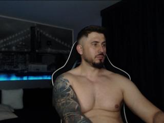 Andy Nice — Flirt4free recorded stream screenshot (26 Jan 2025)
