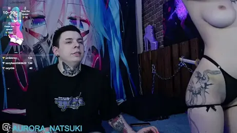 Aurora_Natsuki — Stripchat recorded stream screenshot (07 May 2025)