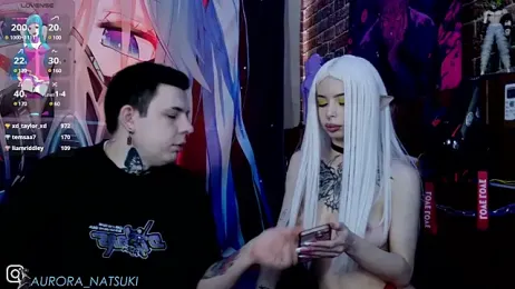 Aurora_Natsuki — Stripchat recorded stream screenshot (11 May 2025)