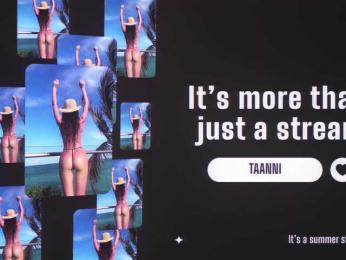 Taanni — Bongacams recorded stream screenshot (19 May 2025)